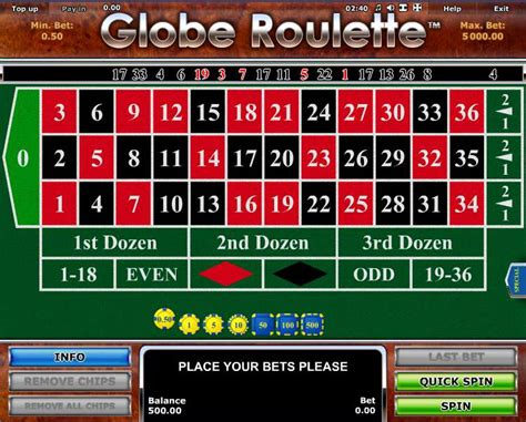 Play Globe Roulette & other TableGame from Novomatic for Free.
